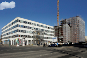  Wächst in die Höhe: der Turm der Potsdamer Garnisonskirche 