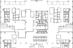  Grundriss 4. Obergeschoss, M 1 : 500 