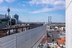  Auch das Dach hat nun eine neue Funktion: eine Terrasse für die Hotelgäste 