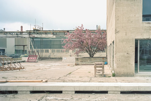  Der neue Bürostandort von b+ in Berlin Lichtenberg. Die Architekt*innen betrachten Architektur über das gebaute Objekt hinaus. Dafür arbeiten sie oft mit Menschen aus anderen Disziplinen zusammen und treten auf verschiedene Weise in Austausch mit der Öffentlichkeit 