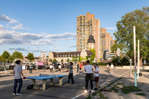  ALTER ist ein befristetes Projekt in Mannheim, aus dem sich die OASE entwickelte. Kostenlose Sport- und Kulturangebote sowie ein Kiosk bieten Platz zum Verweilen und Spaßhaben  