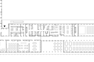  Grundriss Erdgeschoss, M 1 : 750 