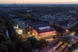  Gemeinsam mit der alten Trafohalle bildet die Isarphilharmonie einen Teil des Ausweichquartiers „Gasteig HP8“  