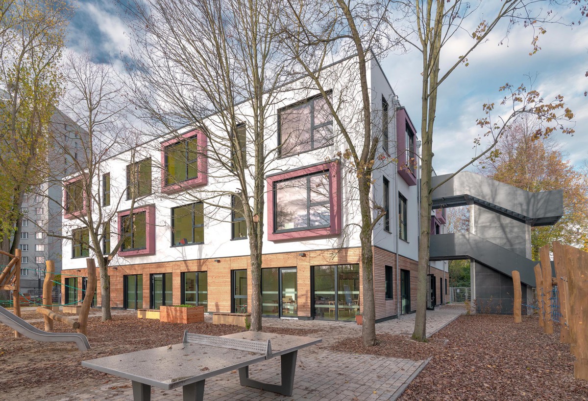Fassade Modulbau