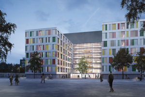  Inmitten des Parlamentsviertels entstand in weniger als zwei Jahren ein modularer Bürobau für den Deutschen Bundestag 