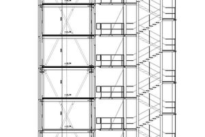  Schnitt Turm mit Treppenanlage 