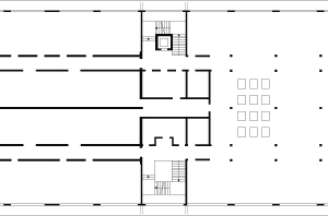  Decke über 1. Obergeschoss, M 1 : 1 000 