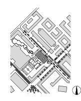  Lageplan, M 1 : 8 000 