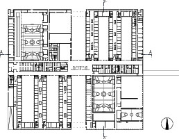  Grundriss Erdgeschoss 0, M 1 : 2 500 