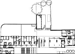  Grundriss 1. Obergeschoss, M 1 : 1 000 