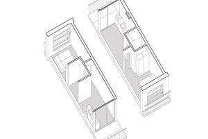  Standardgrundriss, 1 Einheit, Isometrie o. M. 