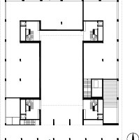  Grundriss Erdgeschoss, M 1 : 750 