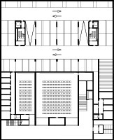  Grundriss Untergeschoss, M 1 : 750 