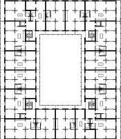  Grundriss Regelgeschoss, M 1 : 750 