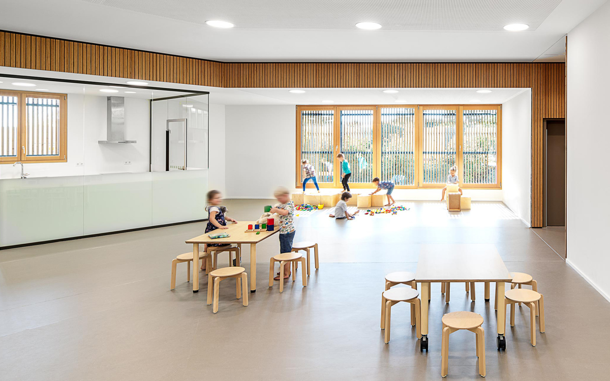 Kindergarten St. Hippolytus, Troisdorf Deutsche BauZeitschrift