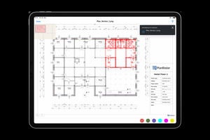  Als Basis der Brandschutzplanung dienen Architekten- und Baupläne, die in die App hochgeladen werden  