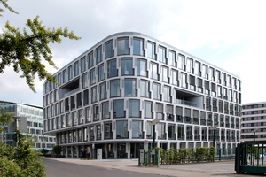 In Düsseldorf u. a. zu ­besichtigen: das ­Infinity Office von pinkarchitektur 