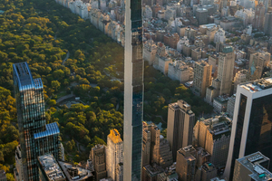  435 m hoch und komplett bezogen: der 111 West 57th Street am New Yorker Central Park 