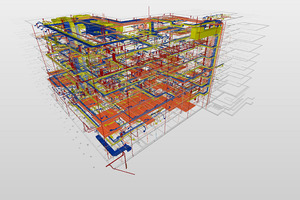  Zusammenführen der Modelle für Architektur, Tragwerk in Solibri 