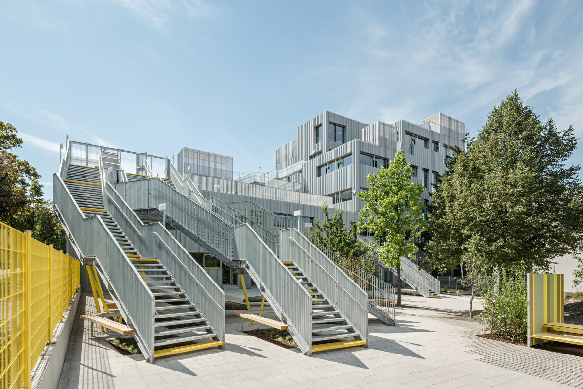 Volks und Berufsschule Längenfeldgasse, Wien/AT Deutsche BauZeitschrift