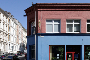  Eine der drei konkreten Bauaufgaben im Mirker Quartier: das Café Ada in der Wiesenstraße, auf das das interdisziplinäre Team X4S der Hochschule Biberach plante  