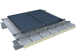  FischerTHERM Carrier D Solar – gemeinsame bauaufsichtliche Zulassung mit dem Befestigungssystem von K2 Systems. 