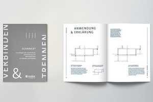  Speziell für Architekten: Die Broschüre „Grundlagen der Anwendung“ zur Produktfamilie Schöck Sconnex® kann kostenfrei auf der Webseite von Schöck als PDF angefordert werden. 