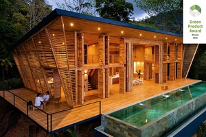  Sieger Kategorie Architektur: No Footprint House Wood 
