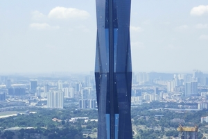  Zweithöchster der Welt: Merdeka118 Tower in Kuala Lumpur 