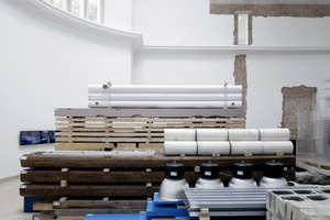  Materiallager im deutschen Pavillon 