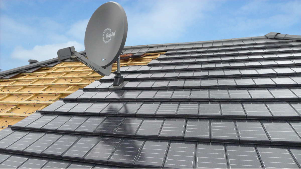 Solardachziegel Domina von Creaton