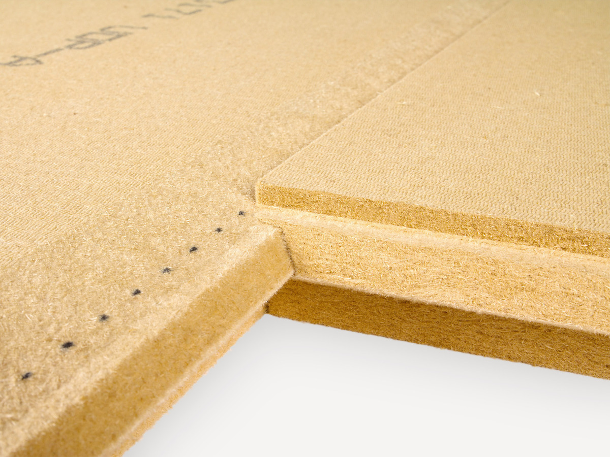 Holzfaserdämmplatte GUTEX Ultratherm für das Steildach
