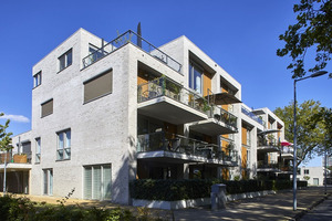  Smart-Living-Wohnkonzept mit dem ParkEntree im niederländischen Schiedam: Das Architektenbüro Inbo entwarf gemeinsam mit den Bewohnern zwei Gebäude mit insgesamt 89 Wohnungen. 