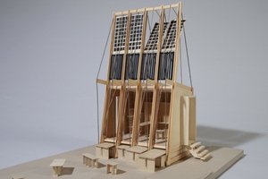  Modell des Bauhaus Energy Hub 