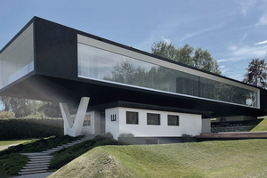  Das Wagner Design Lab scheint über dem Wohnhaus des Firmengründers zu schweben 