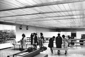  Sieht heute fast noch so aus: Ausstellungssal in den 1960er-Jahren 
