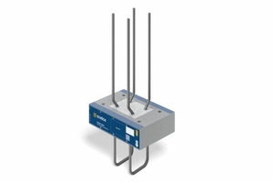  Das Wärmedämmelement Schöck Sconnex® Typ W reduziert Wärmebrücken an Stahlbetonwänden. 