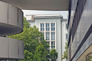  Park- und Galeria Kaufhaus mit Durchblick auf das ehemalige Finanzamt 