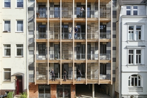  Holzbau-Projekt des Kasseler Büros foundation 5+ architekten: Die Lückenschließung in Kassel trägt den programmatischen Namen Suffizienzhaus U10 