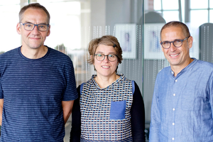 (v. l.) : Uwe Seiler, Andrea Klinge, Eike Roswag-Klinge 