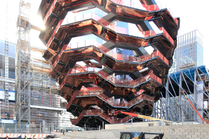  Die „Vessel“ in der Bauphase 2019 