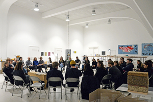  Beim Symposium Design-Related Research werden der Forschungs­gemeinschaft und Interessierten die ­Herangehensweisen und Resultate entwurfsbezogenen und medienbasierten Forschens vorgestellt 