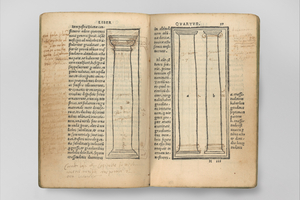  De architectura, Ausgabe 1513, 4. Buch, Säulenordnung 