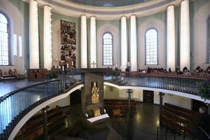  Überbaut: Schwippert-Arbeit: Ober-/Unterkirche 