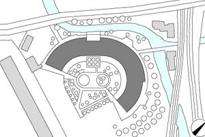  Lageplan, M 1 : 5 000 