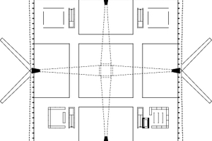  Grundriss 1. OG, M 1 : 1 000 