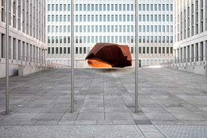  Kunst am Bau:Stefan Sous, o. T., 2012, vor dem BND-Bau in Berlin 