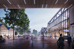  Die Mobility Hubs nehmen den ruhenden Verkehr auf und sind zu den geplanten Quartiersplätzen ausgerichtet. Sie sind Angebote für die gesamte Nachbarschaft 