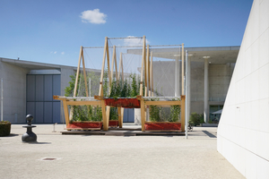  „Vert“, eine Installation vor der Bundeskunsthalle von AHEC / Diez Office / OMC°C 
