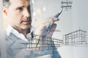  Besonders interessant für Architekten: Mit Sconnex® kann die Wärmedämmebene erstmals rundum unterbrechungsfrei ausgeführt werden und damit auf den Einsatz der energetisch wenig effektiven und optisch unschönen Flankendämmung verzichtet werden. 